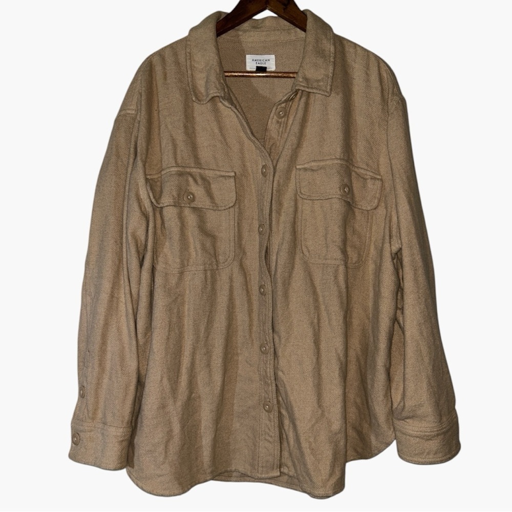 American Eagle Oversized Fleece & Love Shacket SIZE XL